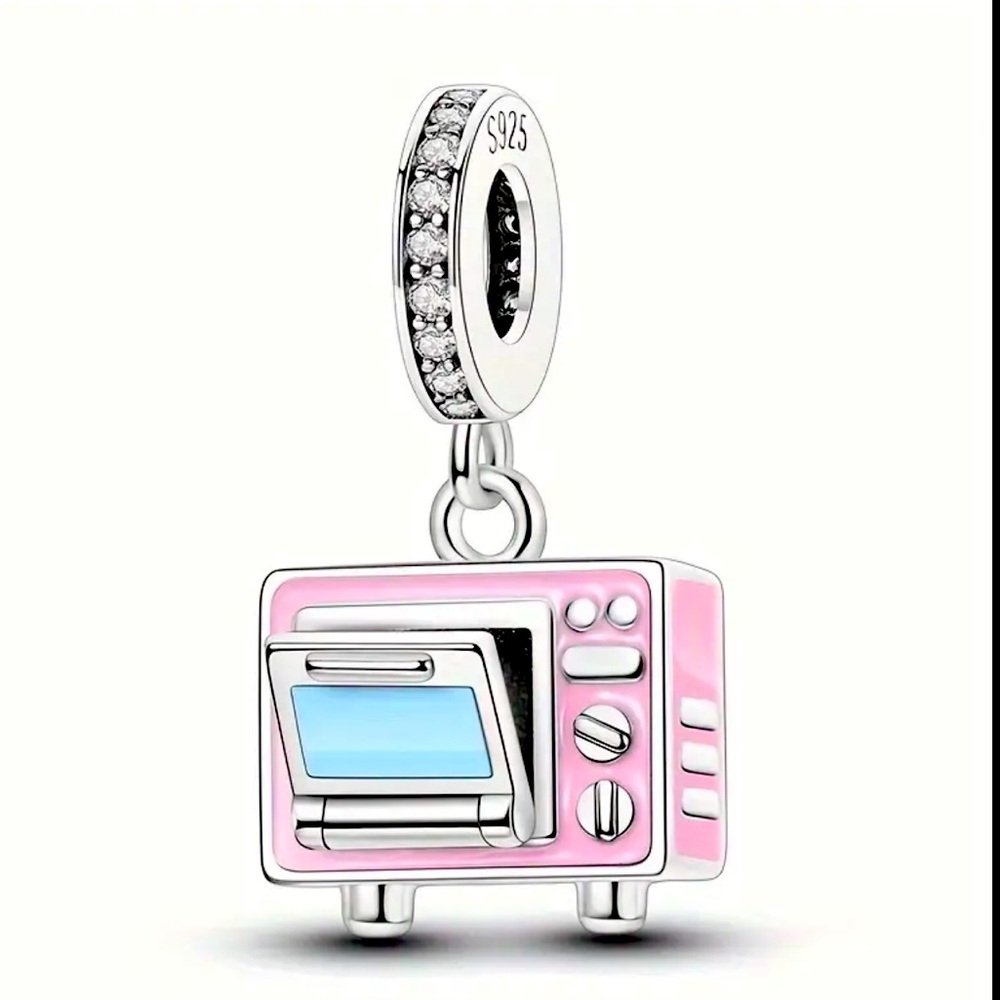 925 sterling silver baking oven charm for bracelet or necklace NWT